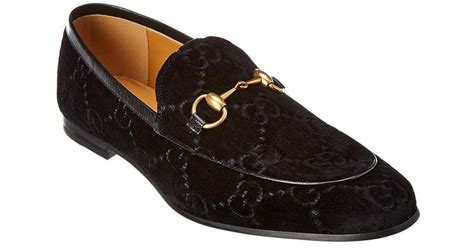 gucci jordaan herren|gucci jordaan velvet loafer.